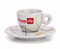 Live Happ-illy Espresso Cups + coffee Gift Pack 